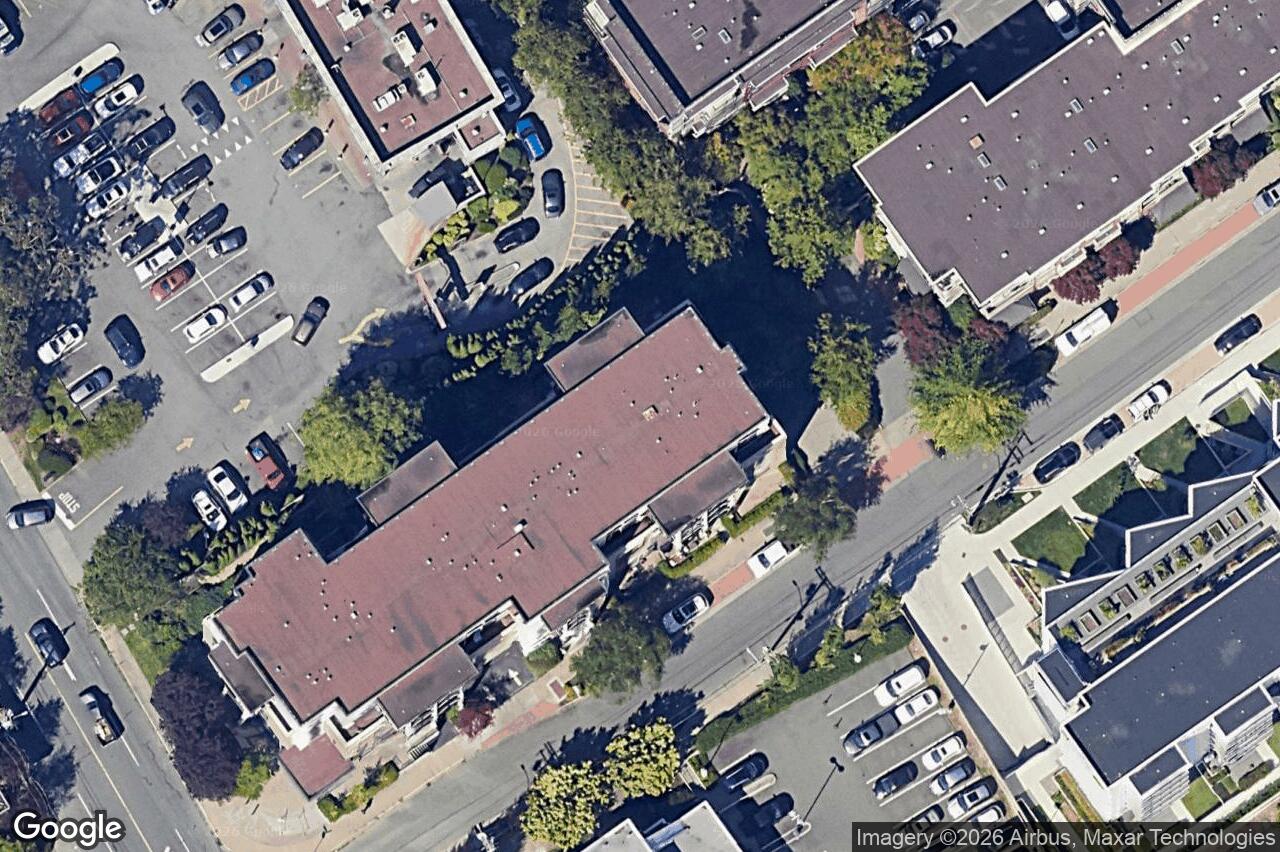 Aerial view of 205 – 820 Short St, Saanich
