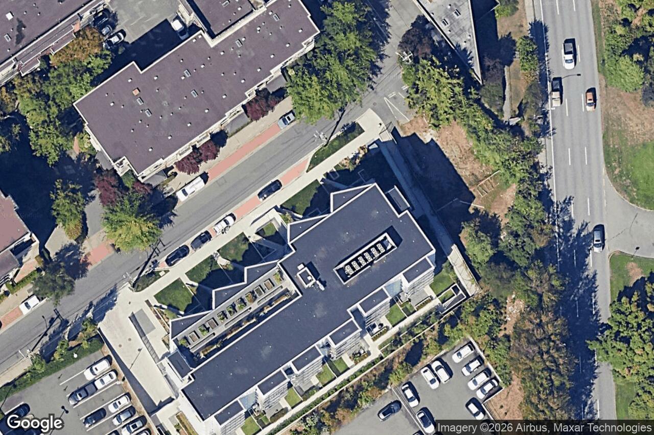 Aerial view of 508 – 881 Short St, Saanich