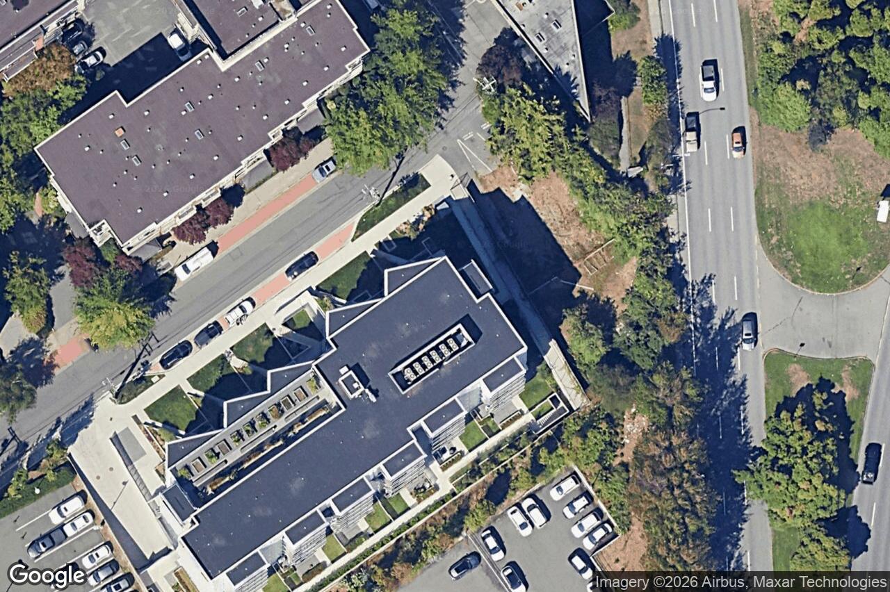 Aerial view of 504 – 881 Short St, Saanich