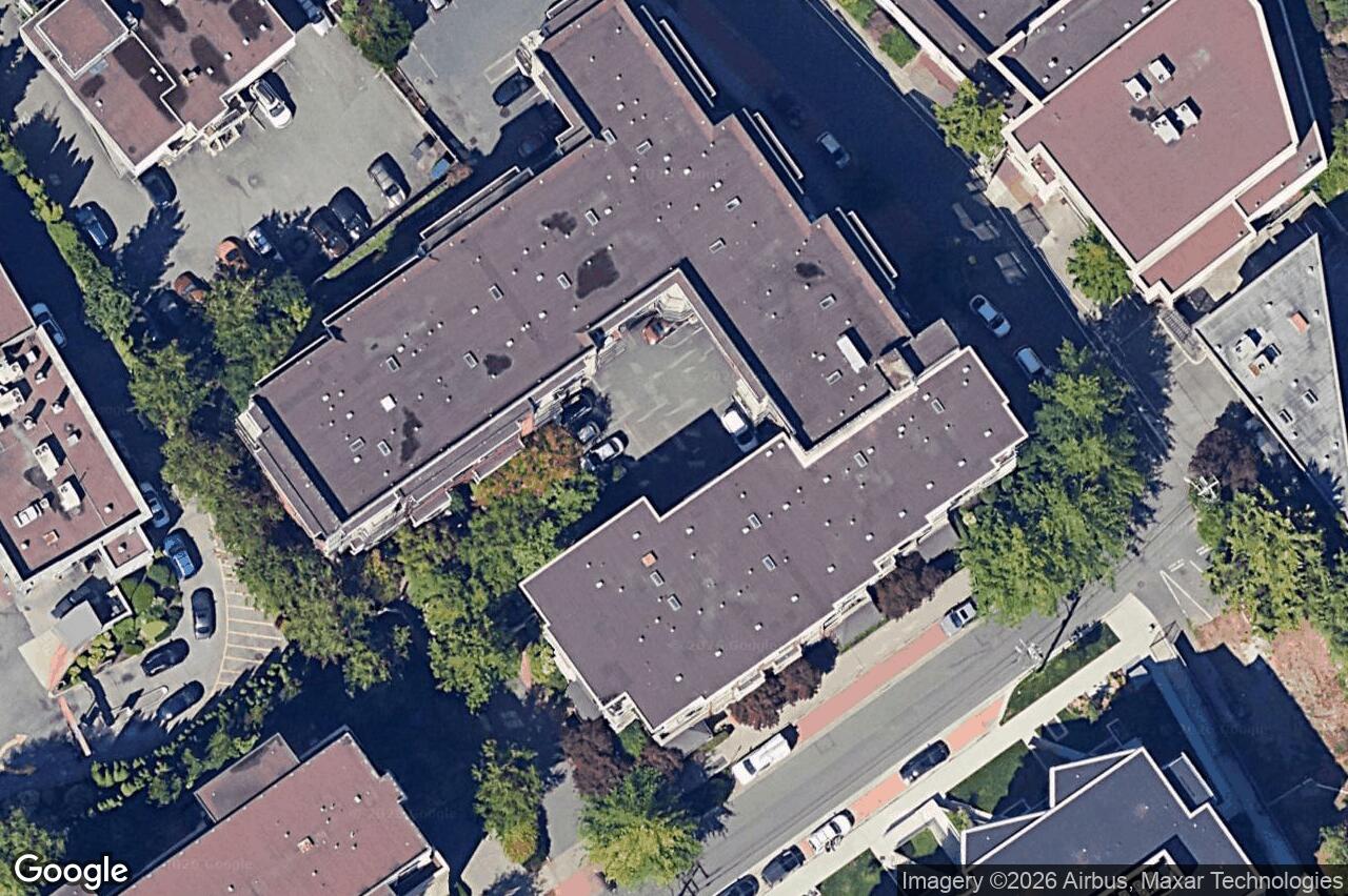Aerial view of 501 – 881 Short St, Saanich