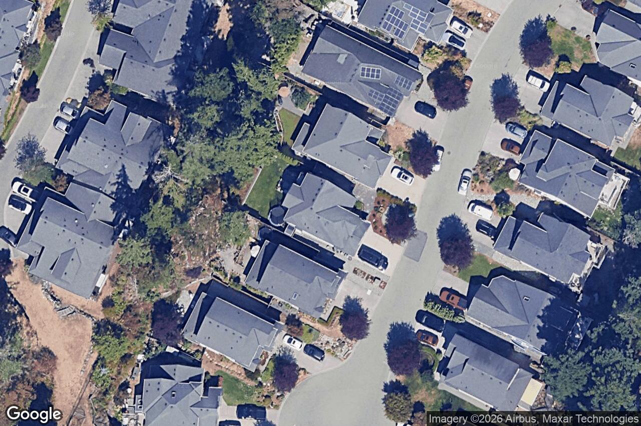 Aerial view of 42 DEGOUTIERE Pl, View Royal