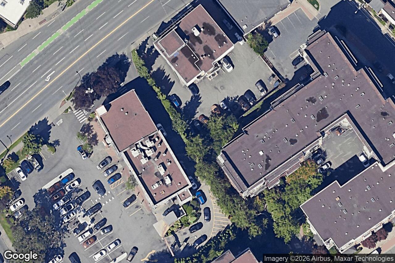 Aerial view of 406 – 881 Short St, Saanich
