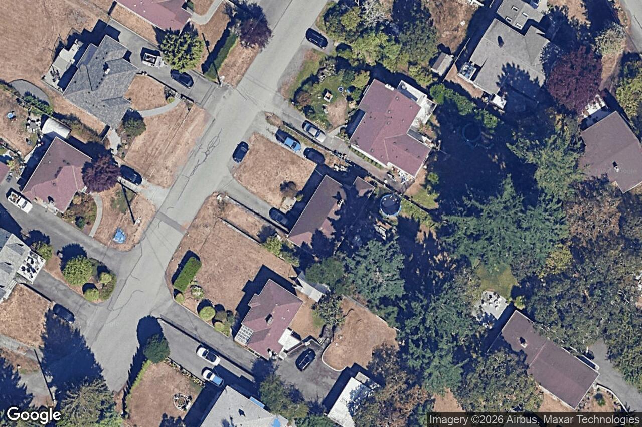 Aerial view of 215 Suzanne Pl, View Royal