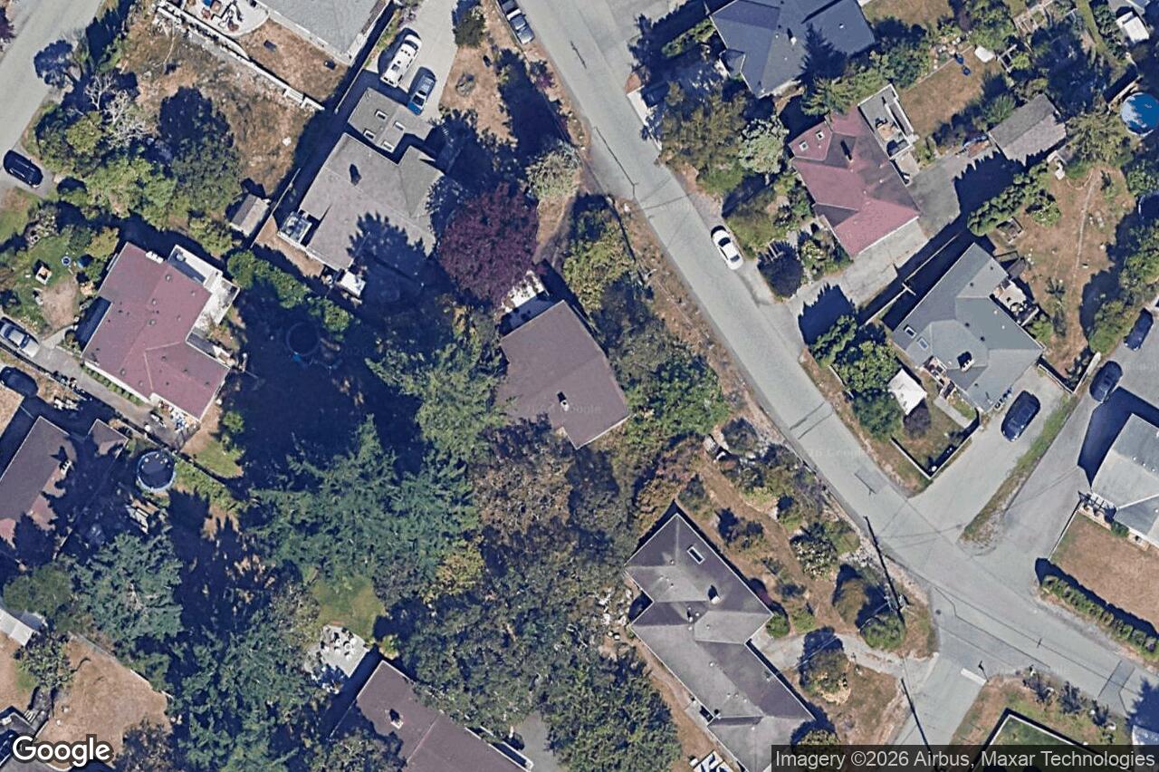 Aerial view of 247 Glenairlie Dr, View Royal