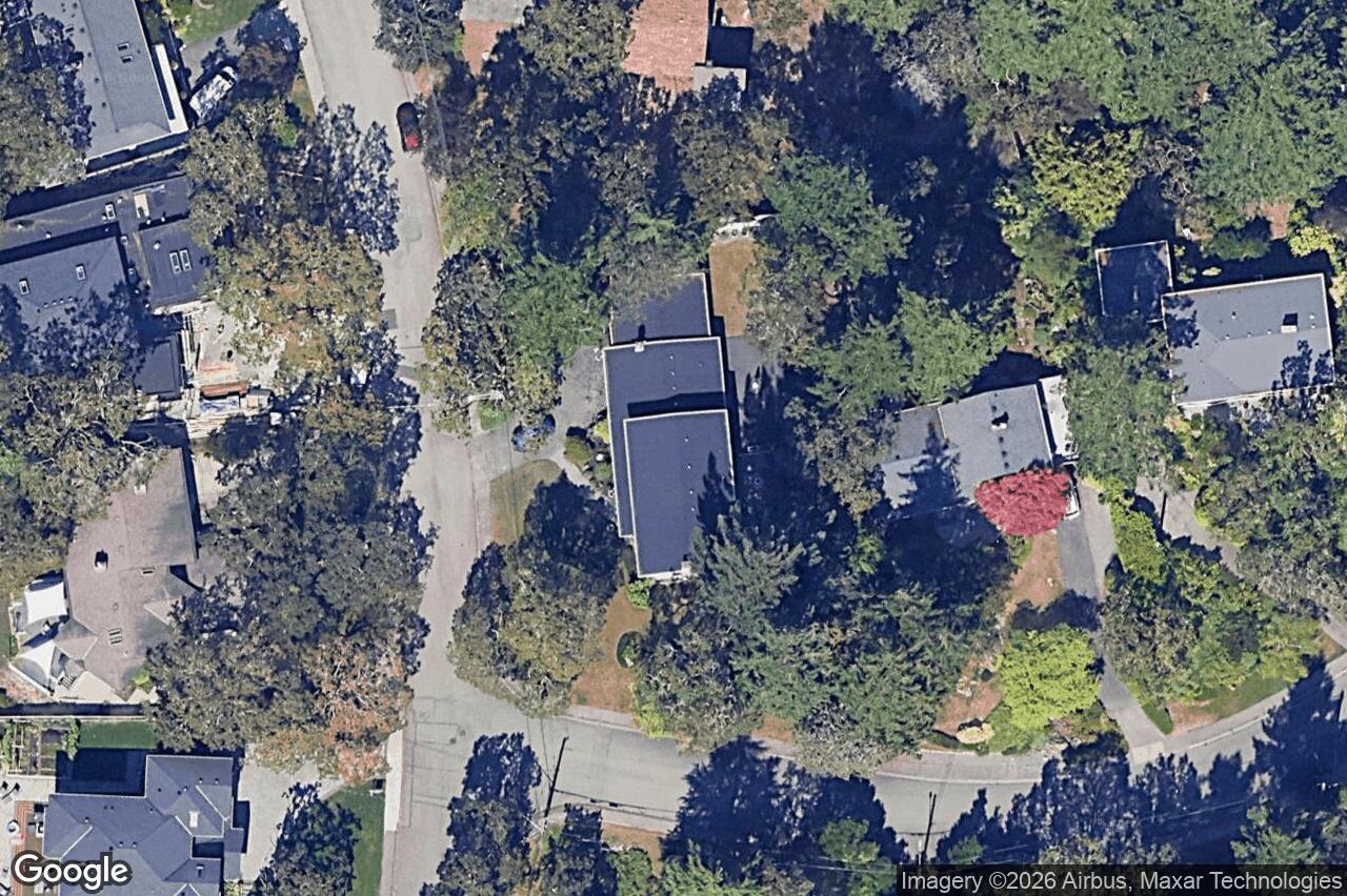 Aerial view of 3459 Plymouth Rd, Oak Bay