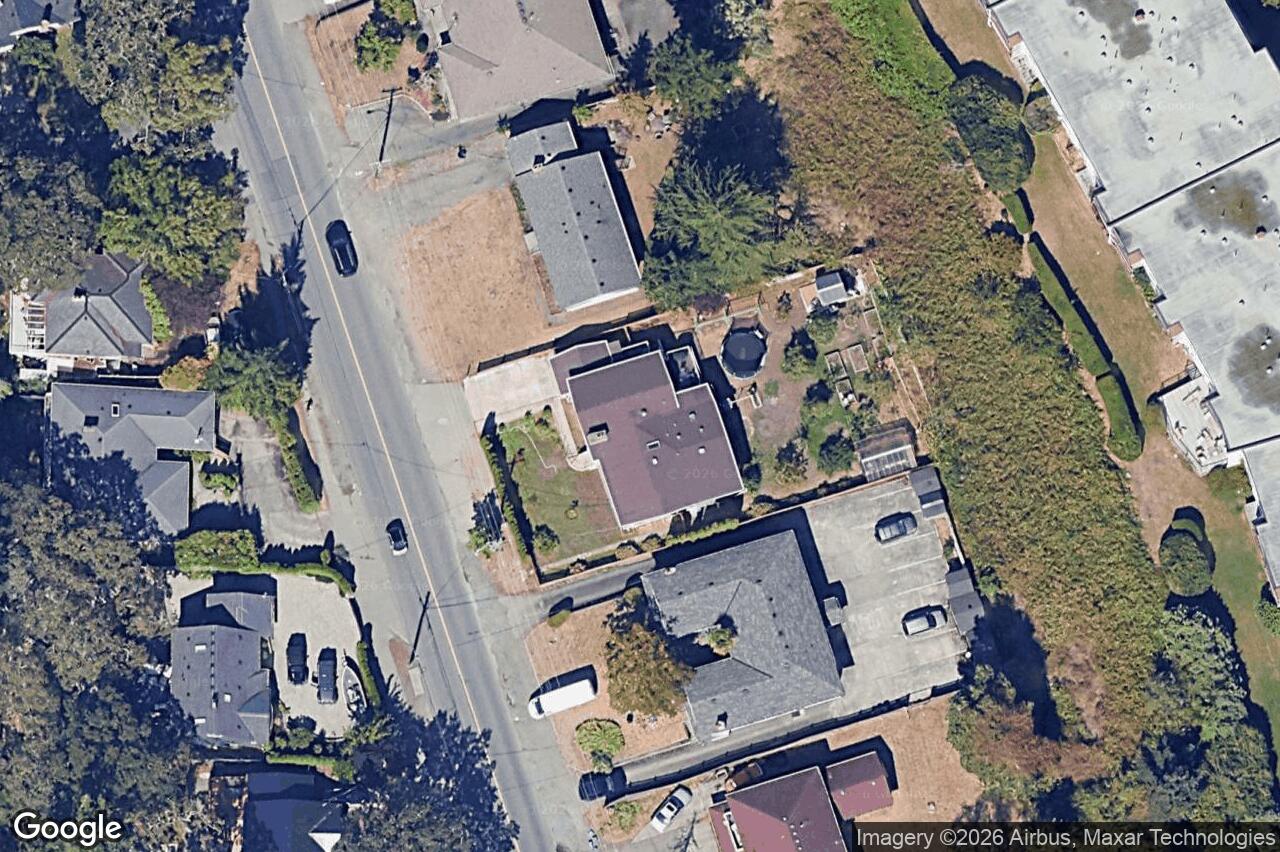 Aerial view of 3535 Richmond Rd, Saanich