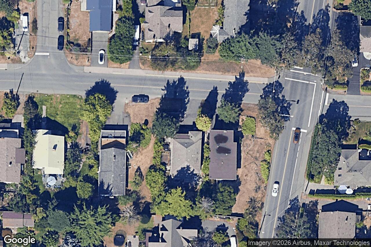 Aerial view of 1495 Derby Rd, Saanich