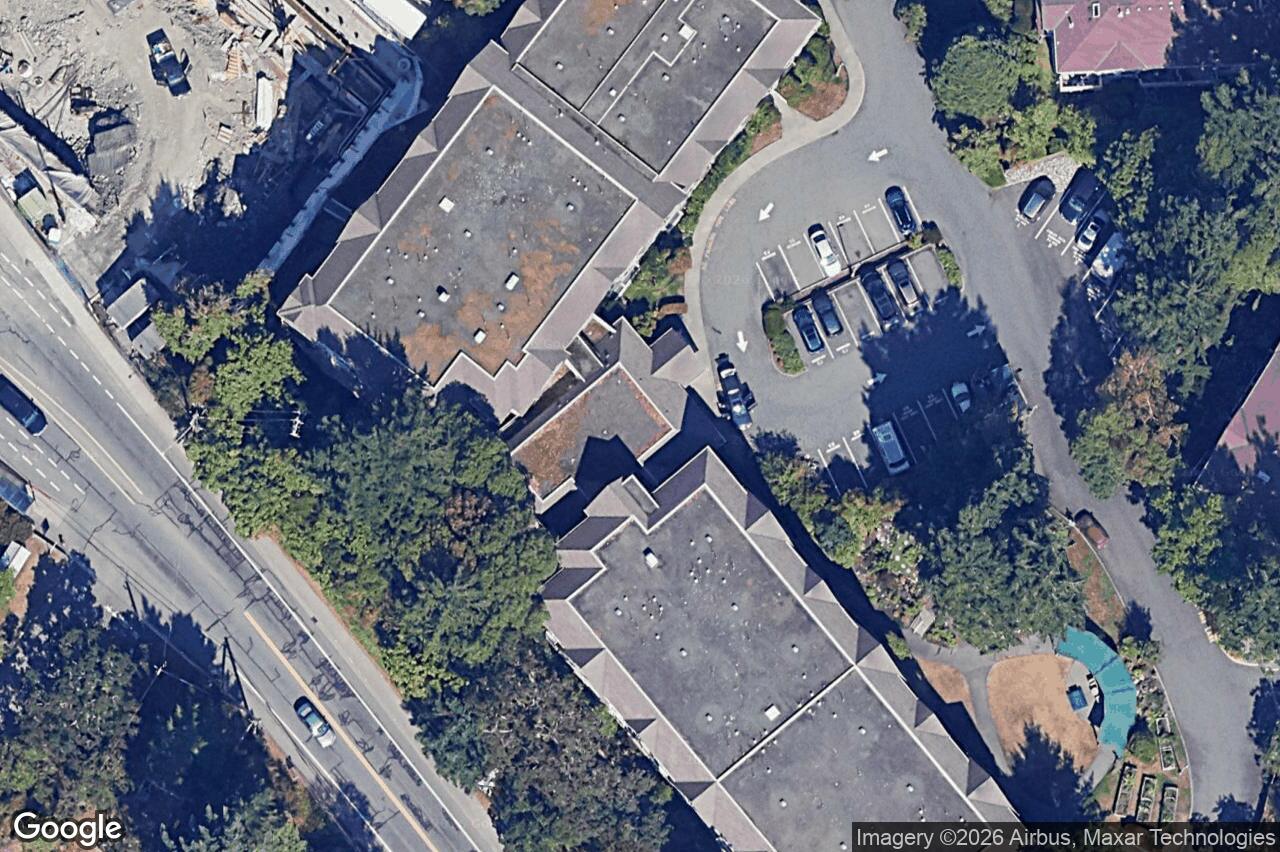 Aerial view of 112 – 290 Island Hwy, View Royal