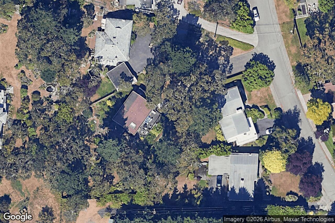 Aerial view of 3512 Plymouth Rd, Oak Bay