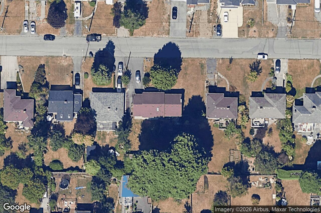 Aerial view of 1679 Cedar Ave, Saanich