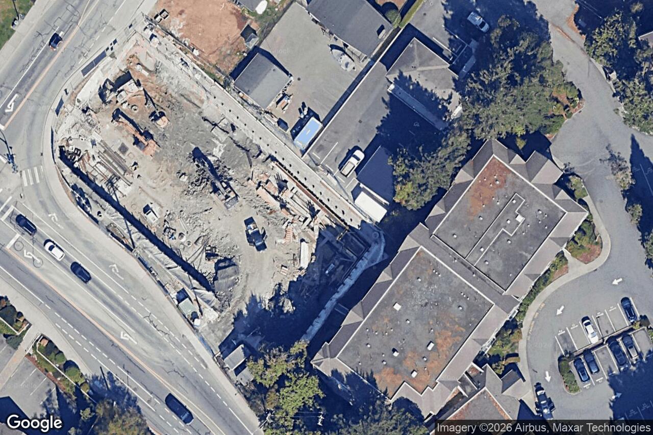 Aerial view of 604 – 258 Helmcken Rd, View Royal