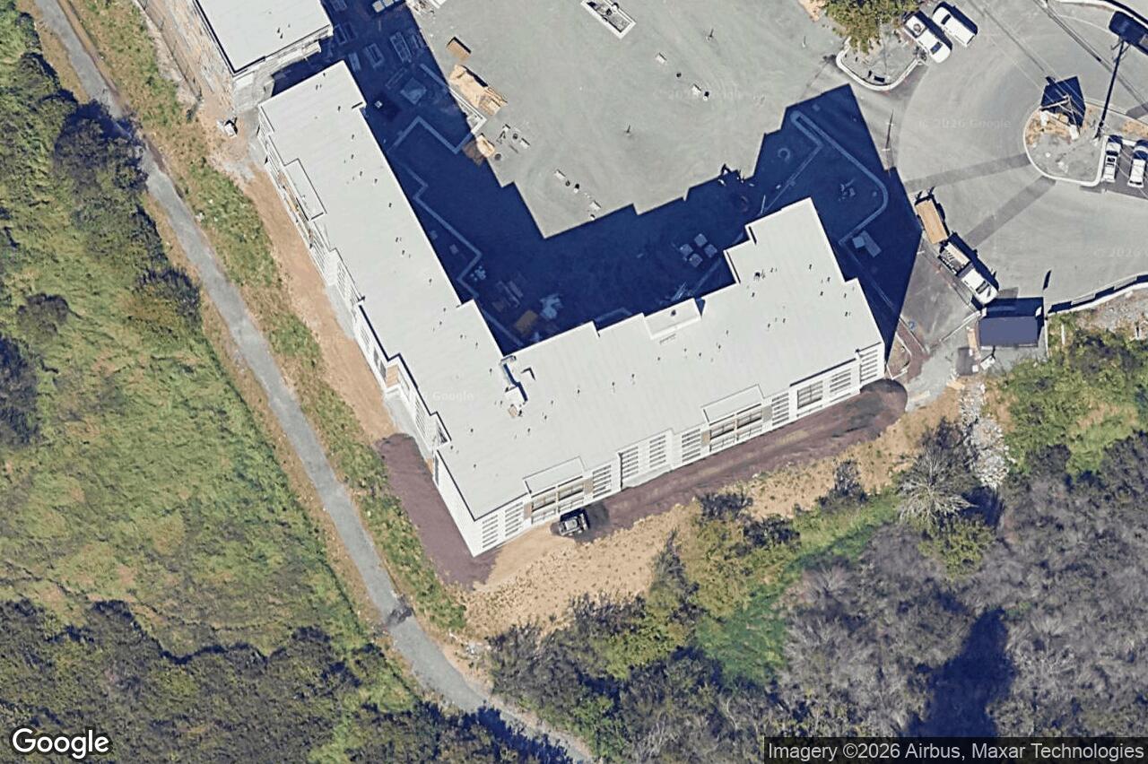 Aerial view of 511 – 1361 Goldstream Ave, Langford