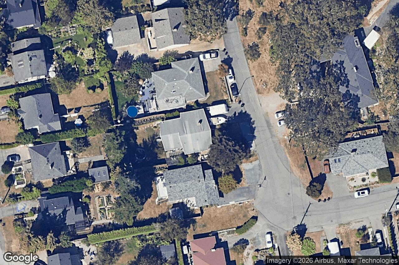 Aerial view of 3552 Elliston Ave, Saanich