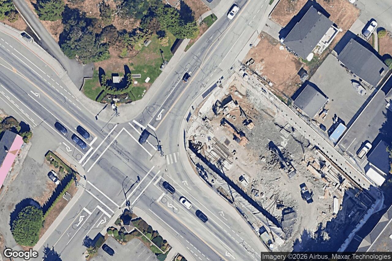 Aerial view of 501 – 258 Helmcken Rd, View Royal