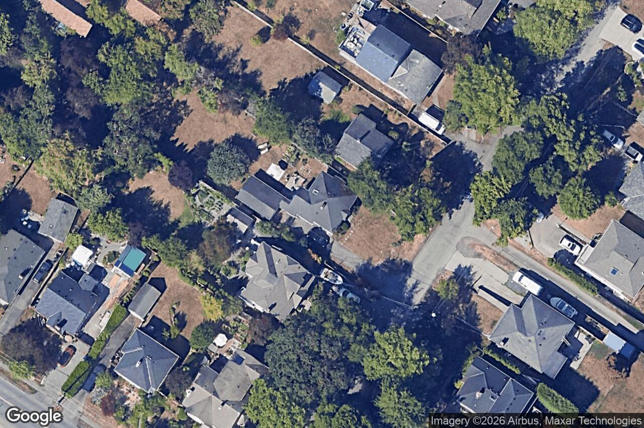 Aerial view of 2926 Colquitz Ave, Saanich
