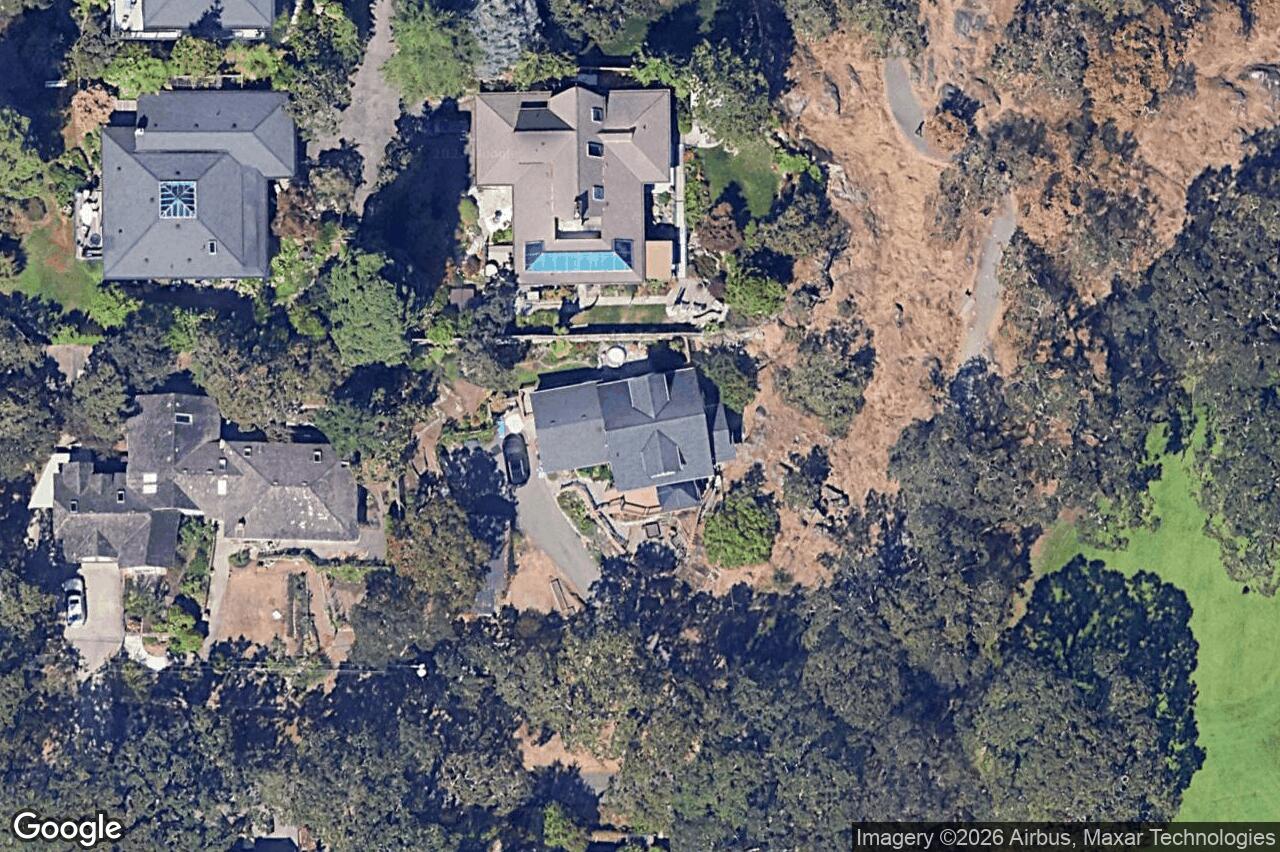 Aerial view of 1298 Astoria St, Saanich