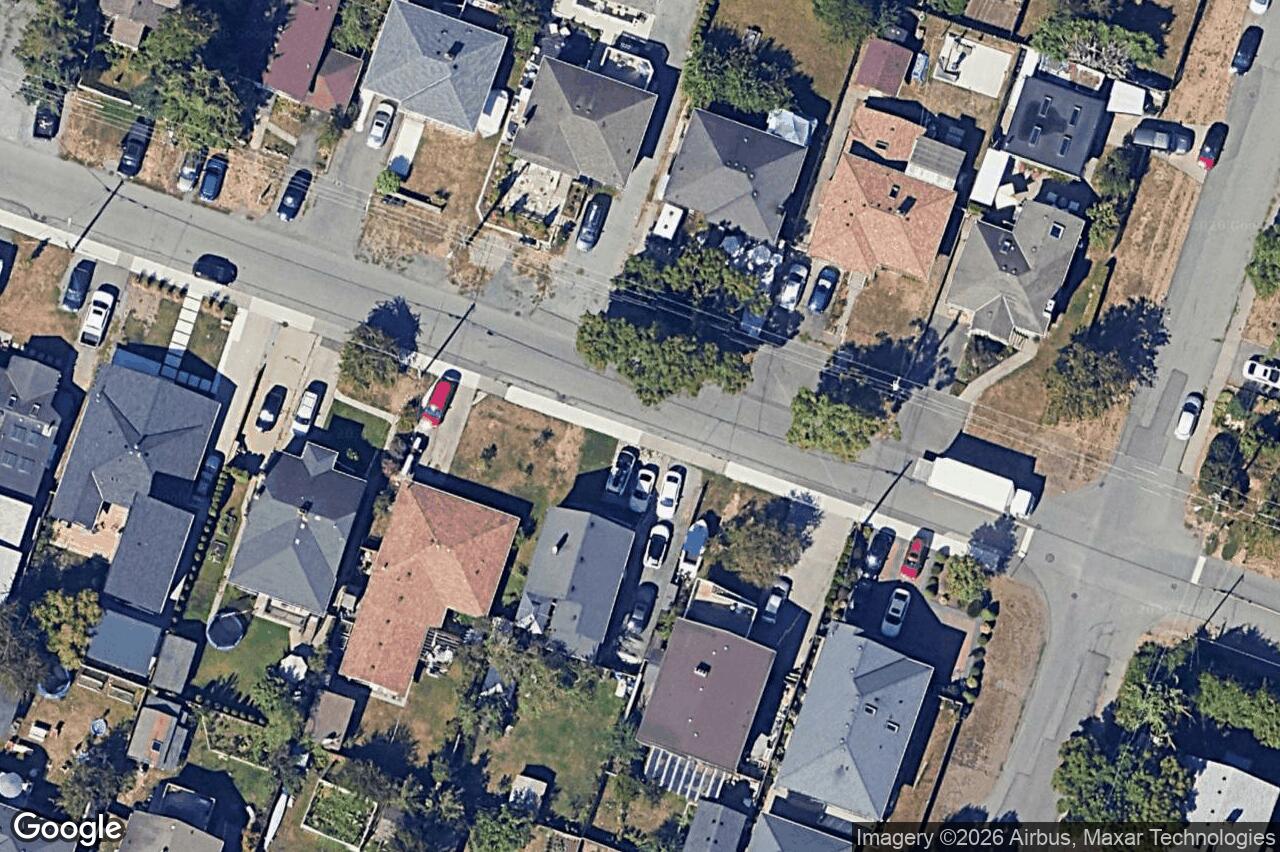 Aerial view of 138 Sims Ave, Saanich