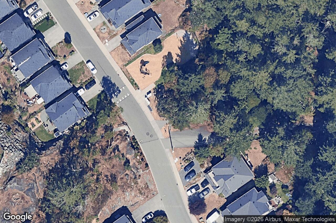 Aerial view of 2348 Chilco Rd, View Royal