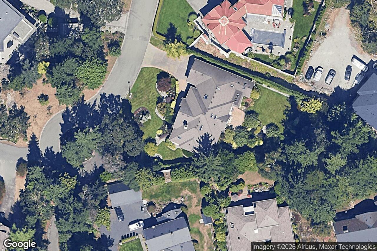 Aerial view of 3721 Arbutus Ridge, Saanich