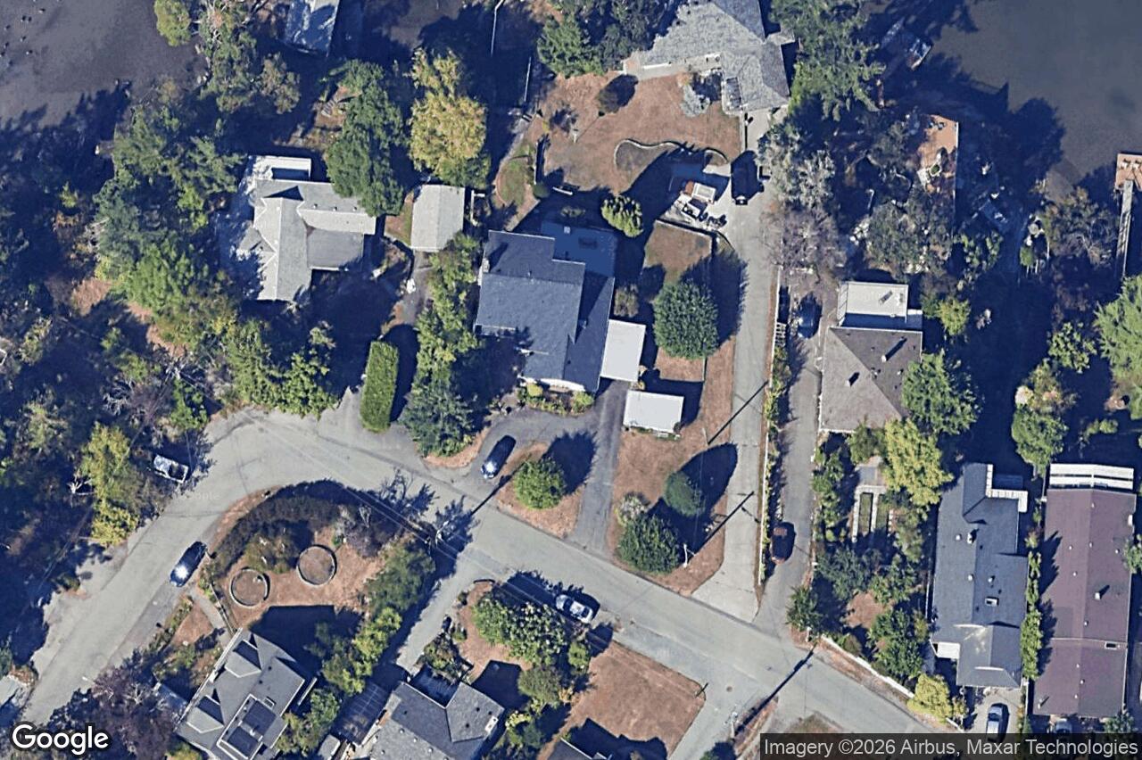 Aerial view of 956 Westing Rd, Saanich