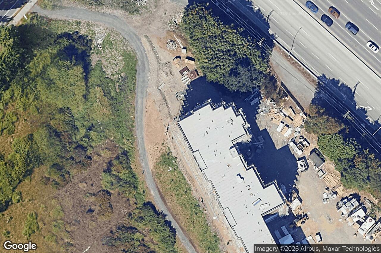 Aerial view of 502 – 1371 Goldstream Ave, Langford