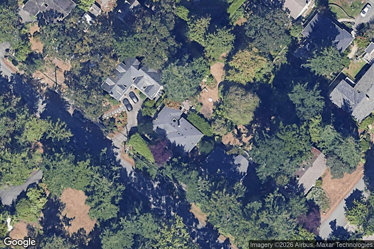 Aerial view of 2792 Tudor Ave, Saanich