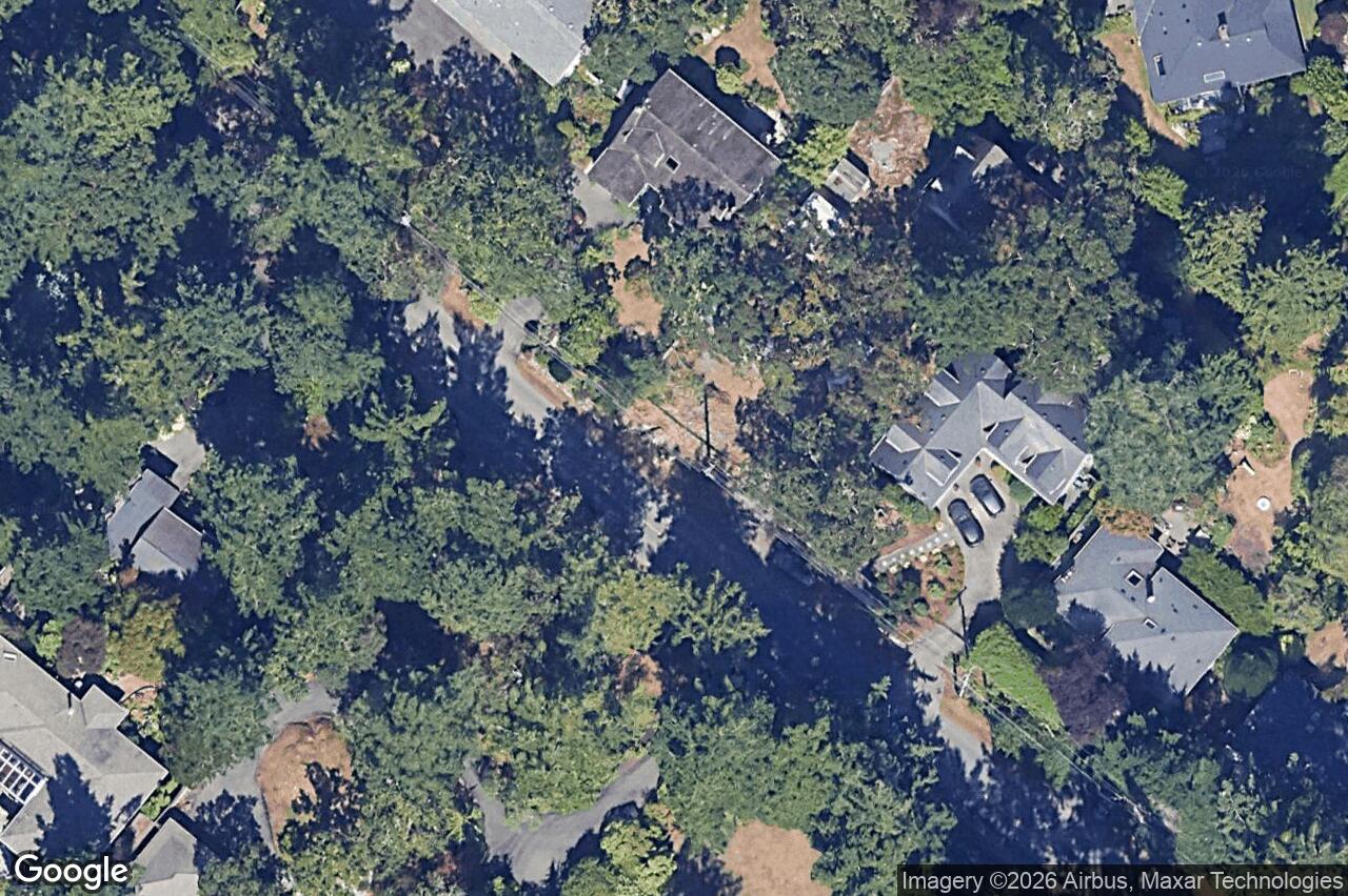 Aerial view of 2784 Tudor Ave, Saanich