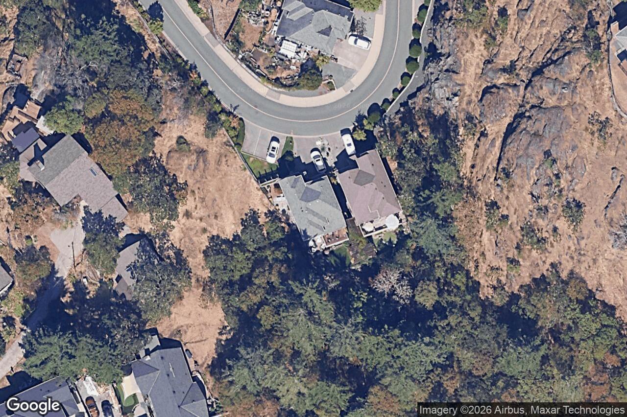 Aerial view of 687 Kingsview Ridge, Langford