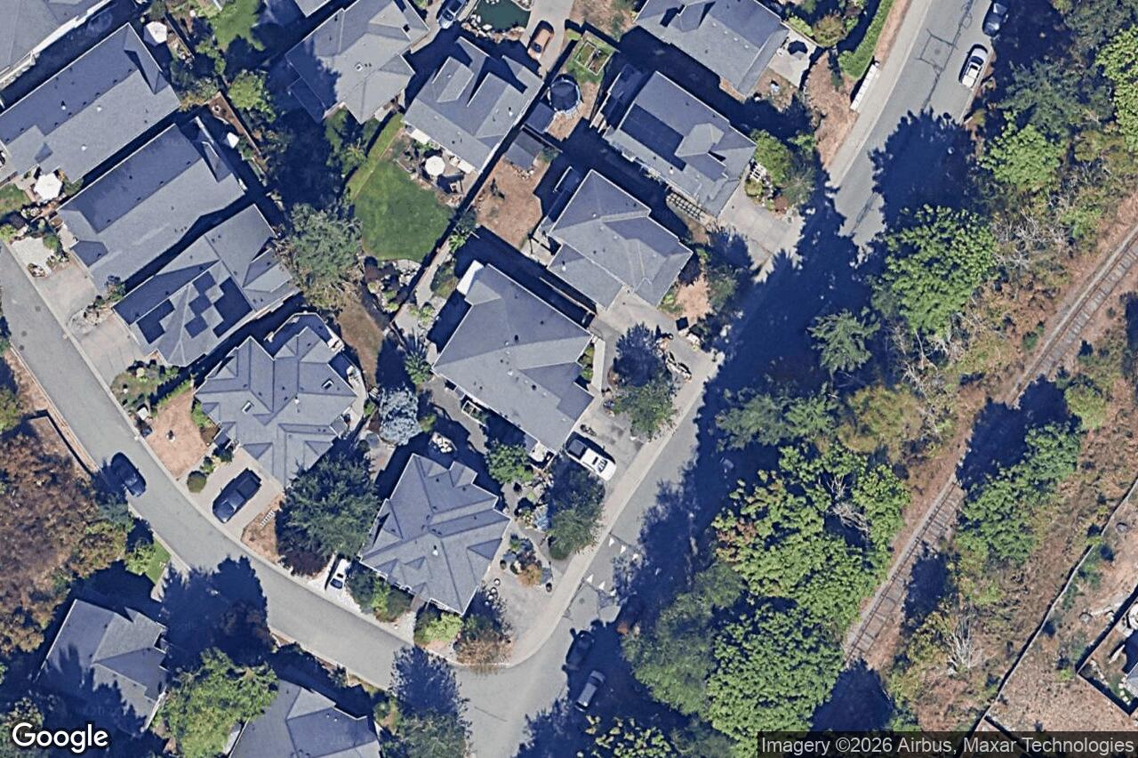 Aerial view of 2104 Chilco Rd, View Royal