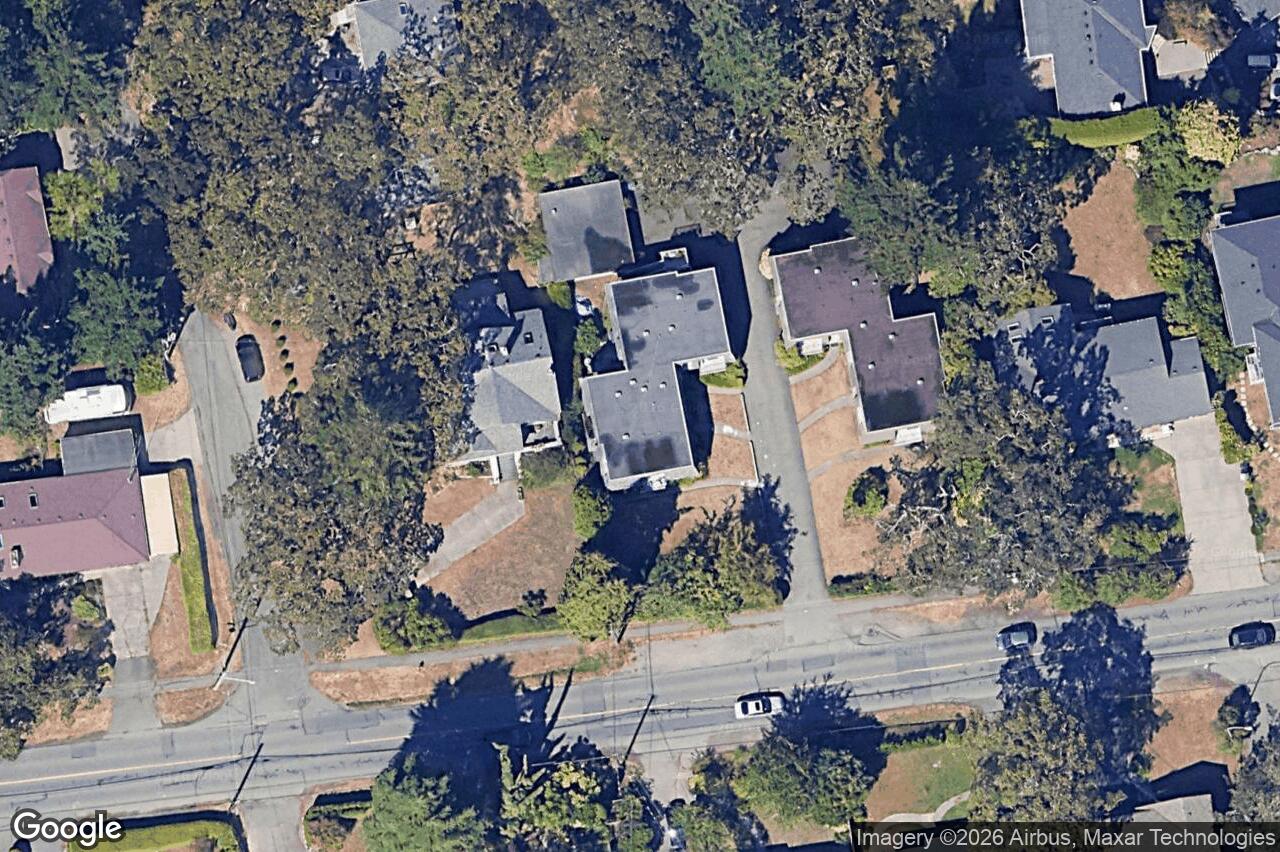 Aerial view of 1178/1180 Tattersall Dr, Saanich