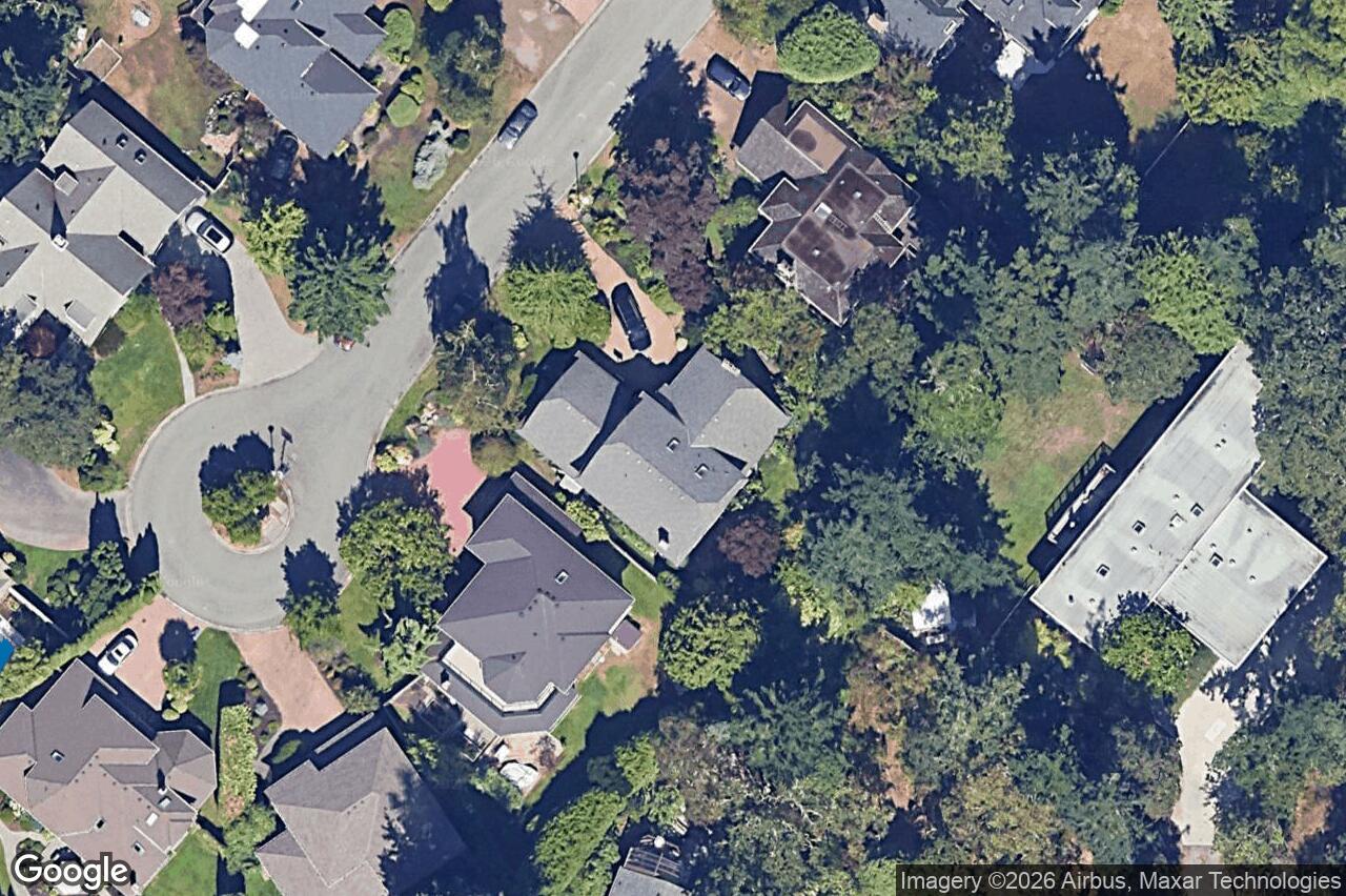 Aerial view of 3913 Gibson Crt, Saanich