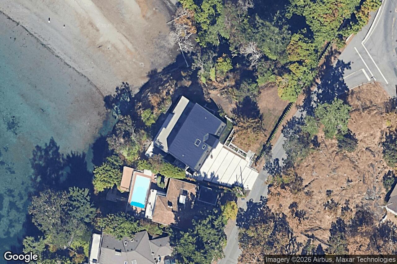 Aerial view of 2701 Sea View Rd, Saanich