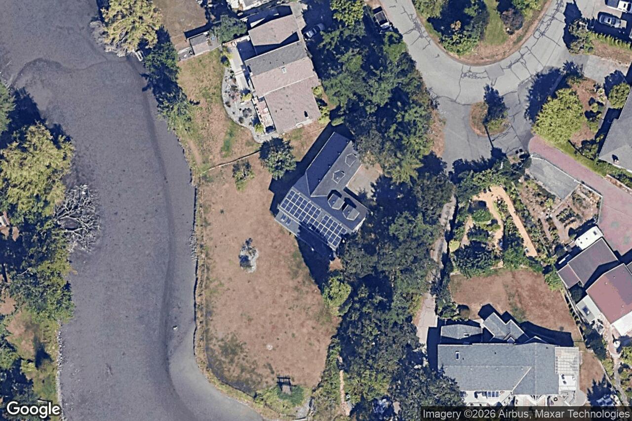 Aerial view of 87 Kingham Pl, View Royal