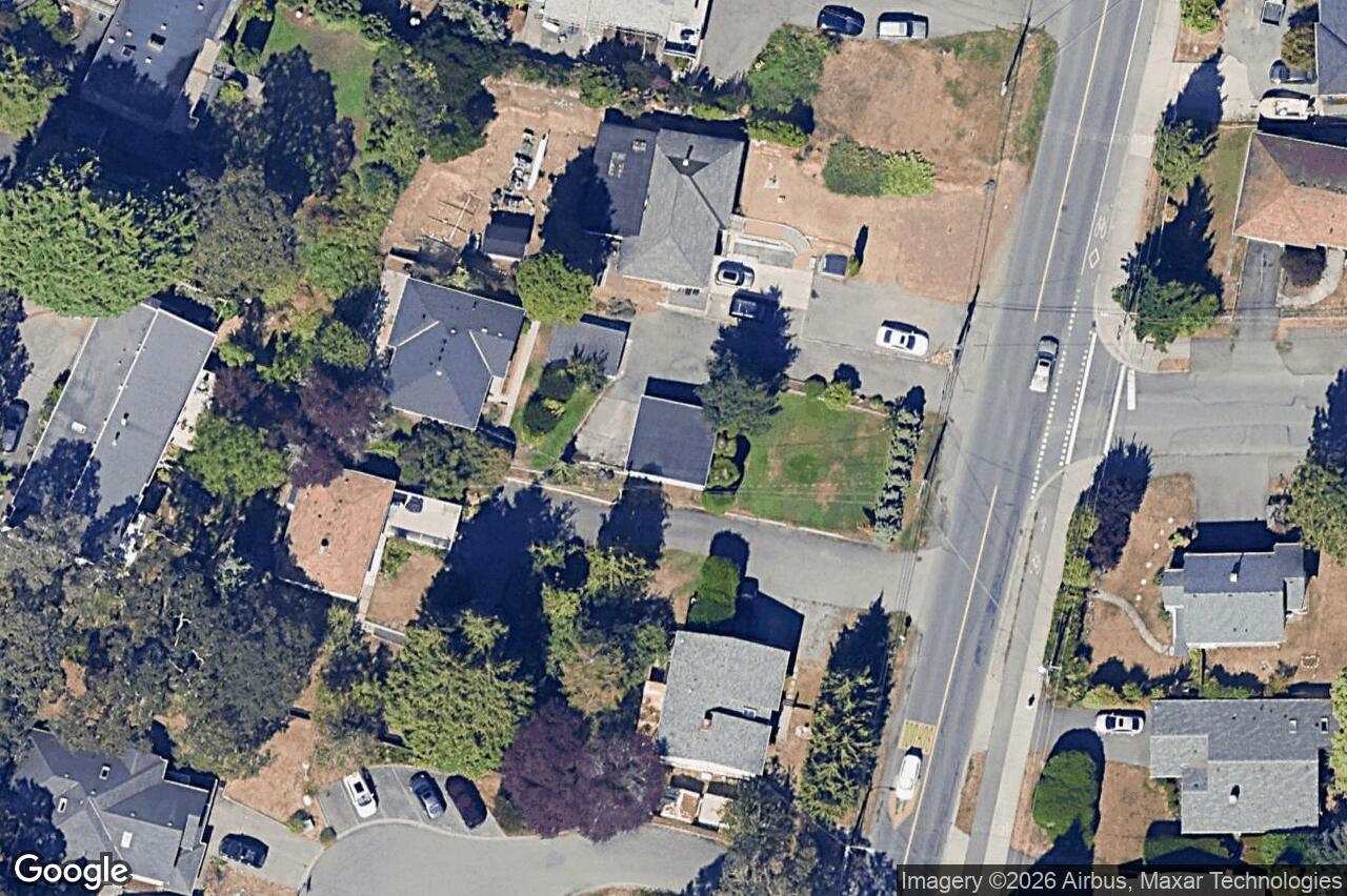Aerial view of 3560 Cedar Hill Rd, Saanich