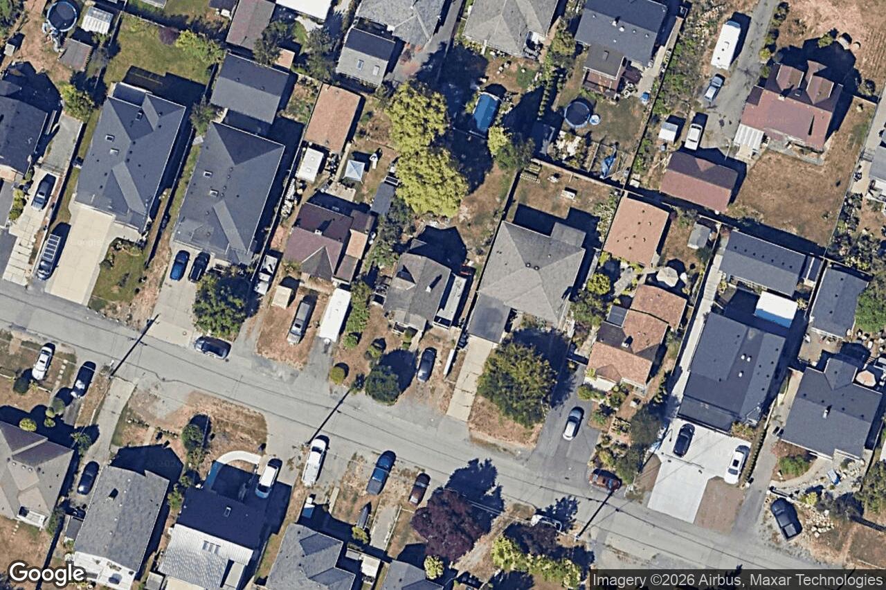 Aerial view of 236 Crease Ave, Saanich