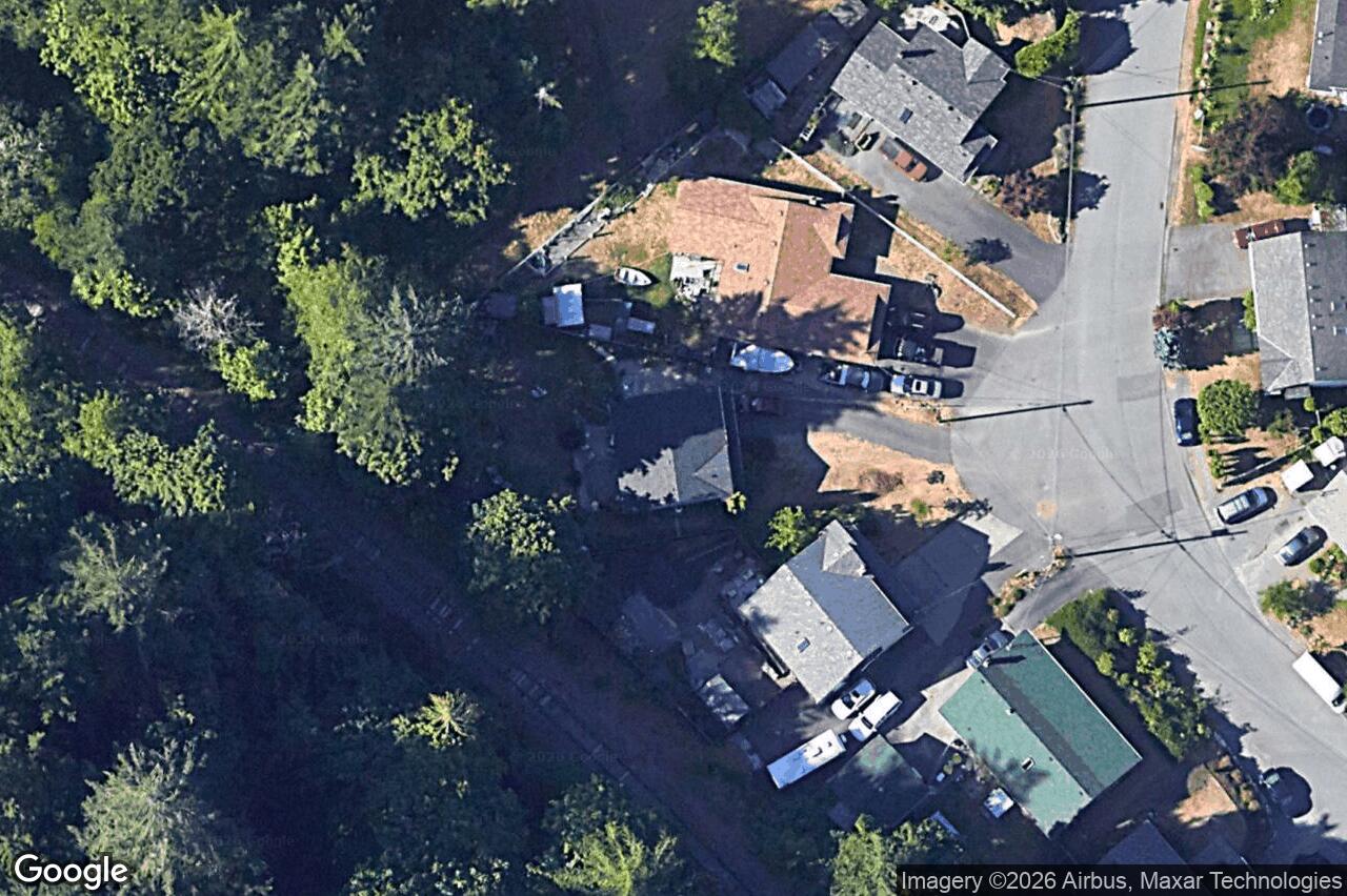 Aerial view of 2910 PALSSON Pl, Langford
