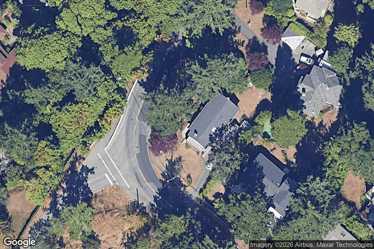 Aerial view of 2684 Sea View Rd, Saanich