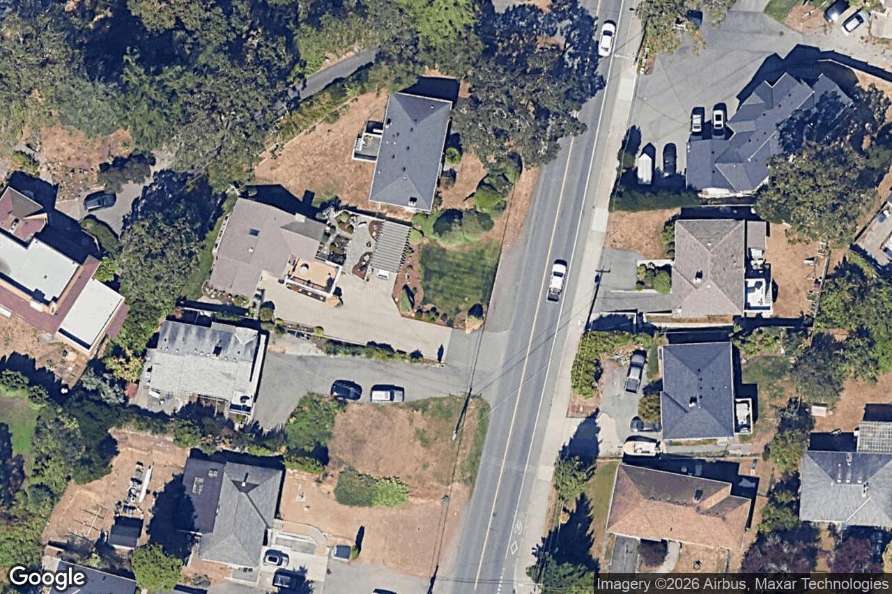 Aerial view of 3572 Cedar Hill Rd, Saanich