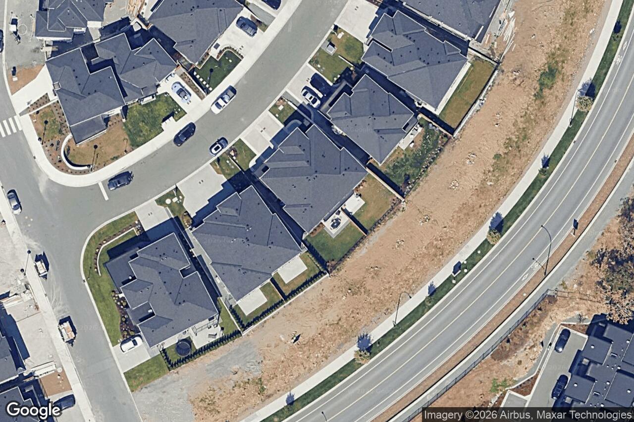 Aerial view of 3412 Caldera Crt, Langford