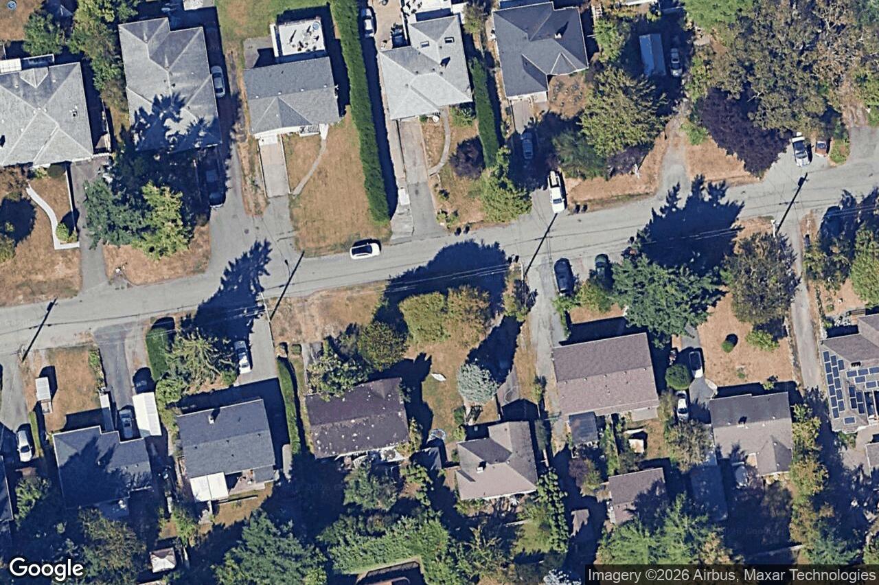 Aerial view of 941 Dunn Ave, Saanich