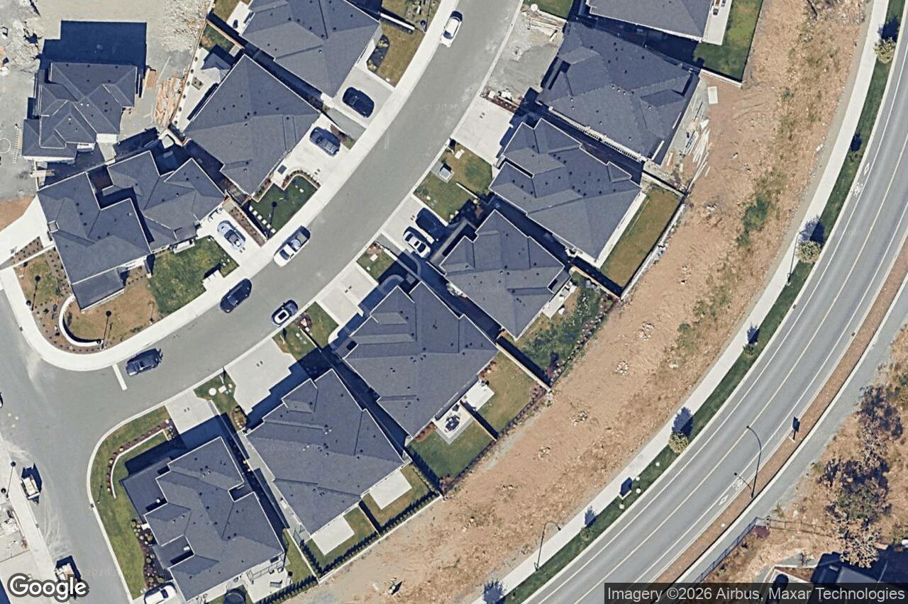 Aerial view of 3404 Caldera Crt, Langford