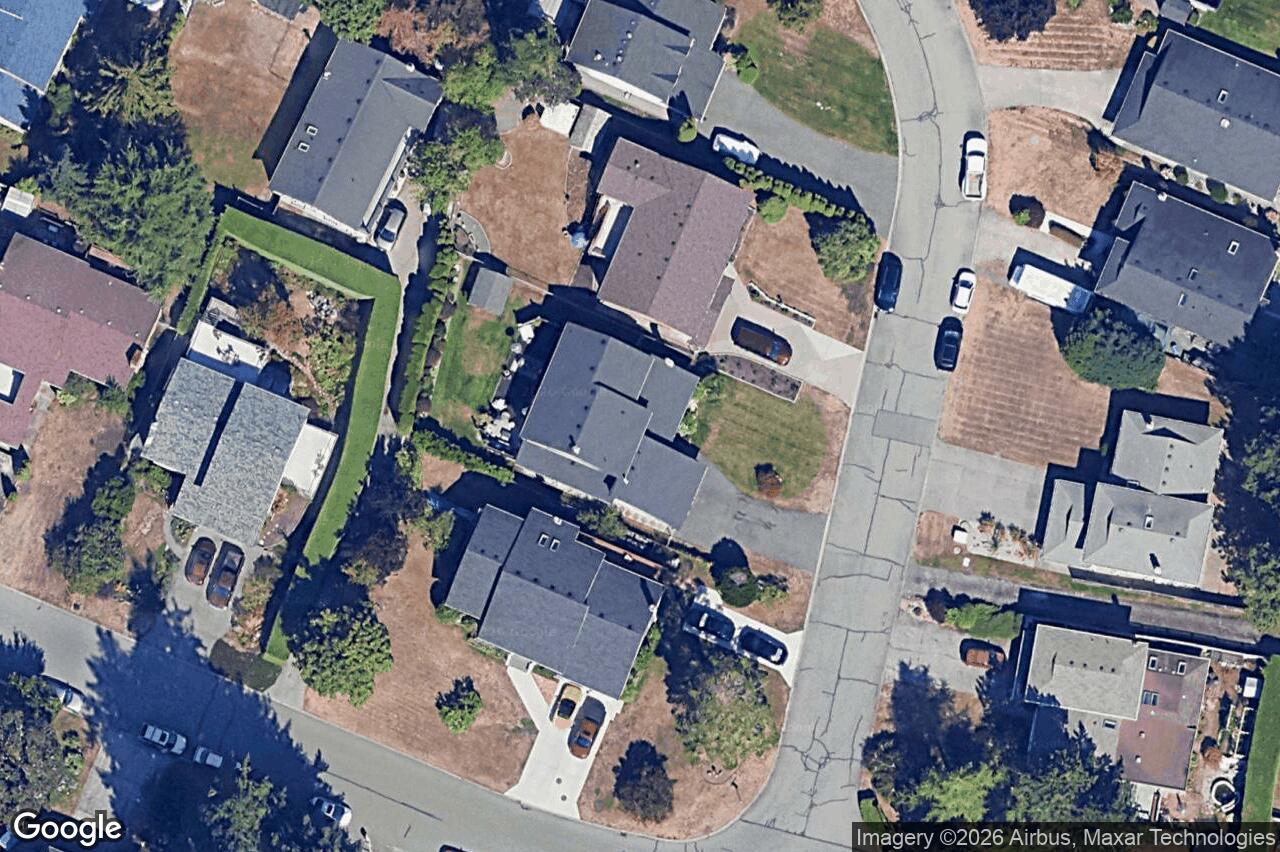 Aerial view of 181 White Pine Rd, View Royal