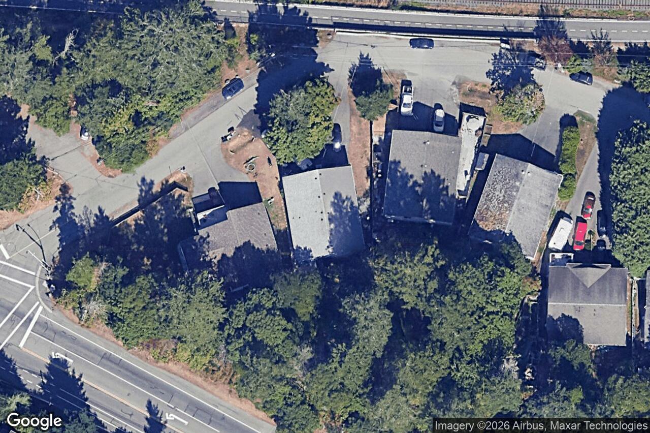 Aerial view of 375 Kislingbury Lane, View Royal