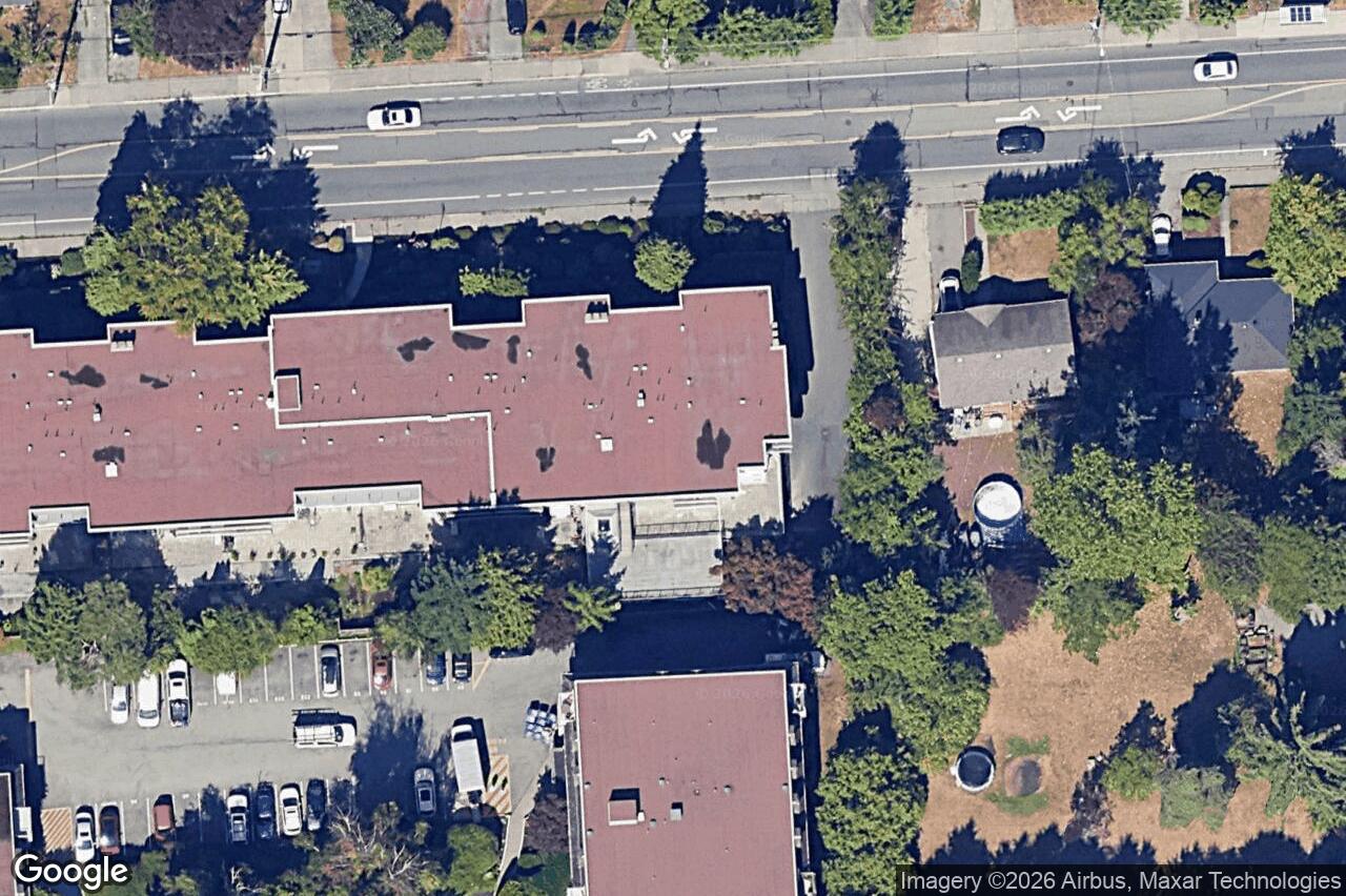 Aerial view of 301 – 1725 Cedar Hill Cross Rd, Saanich