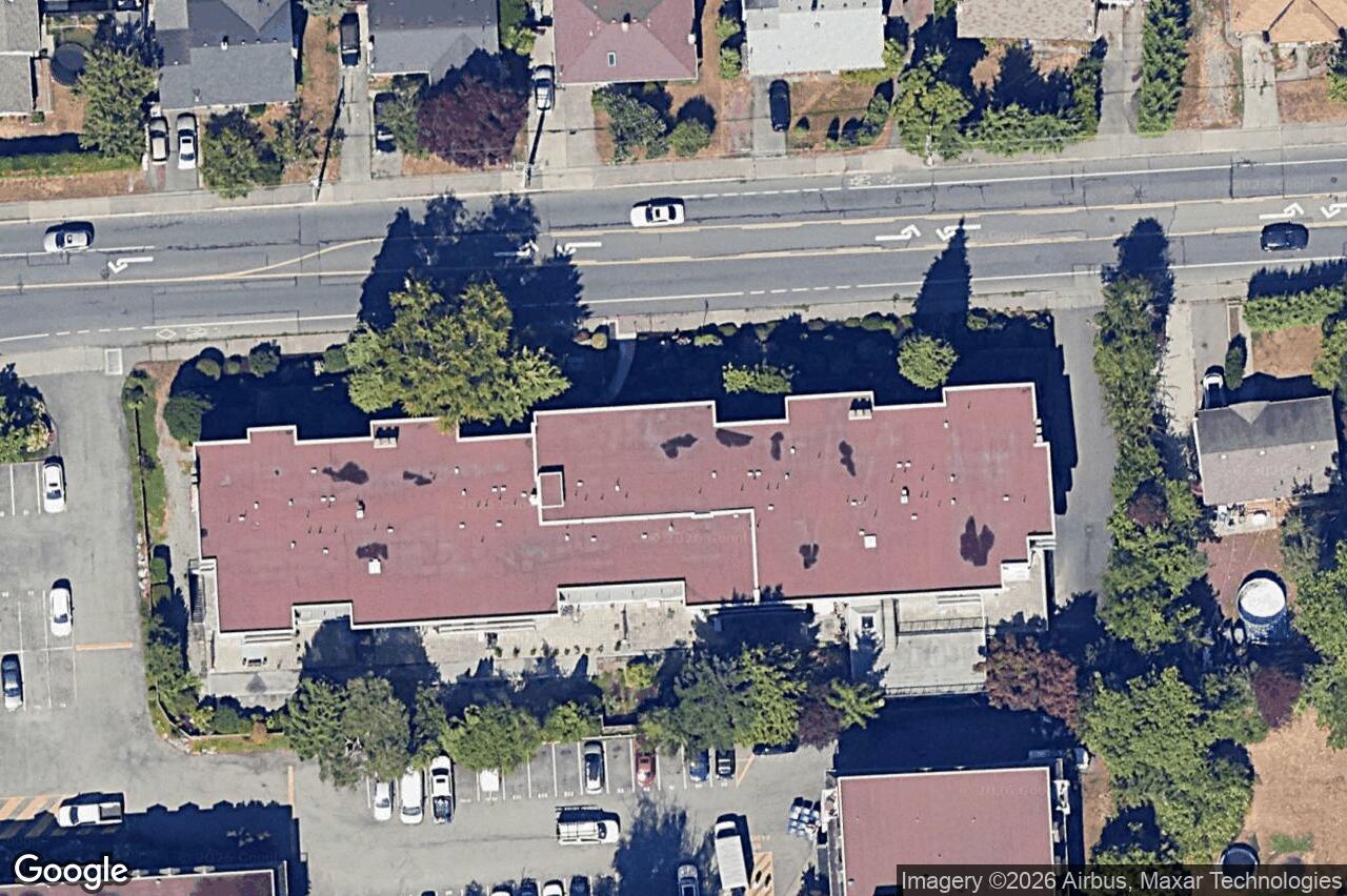 Aerial view of 206 – 1725 Cedar Hill Cross Rd, Saanich