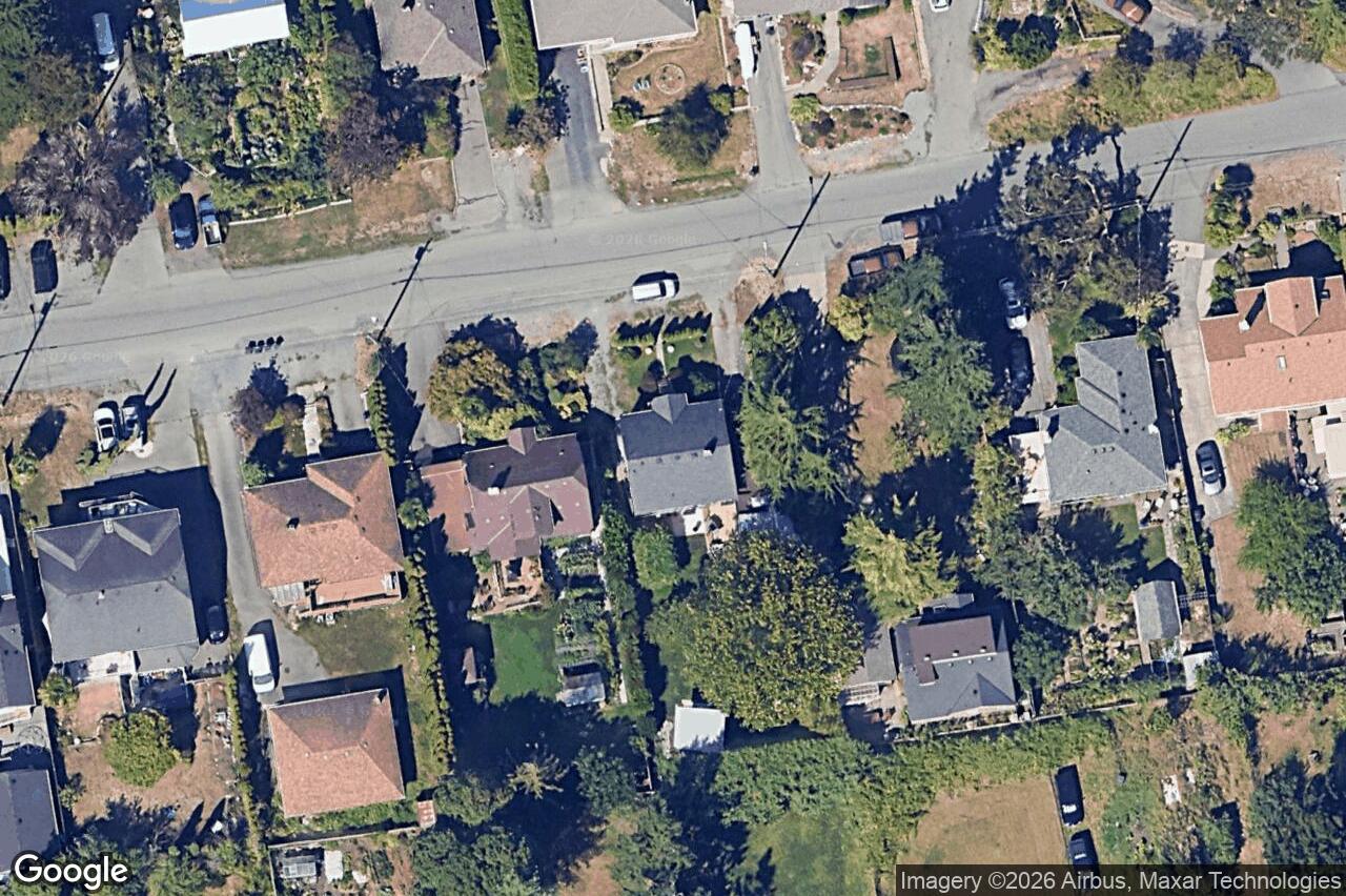 Aerial view of 929 Easter Rd, Saanich