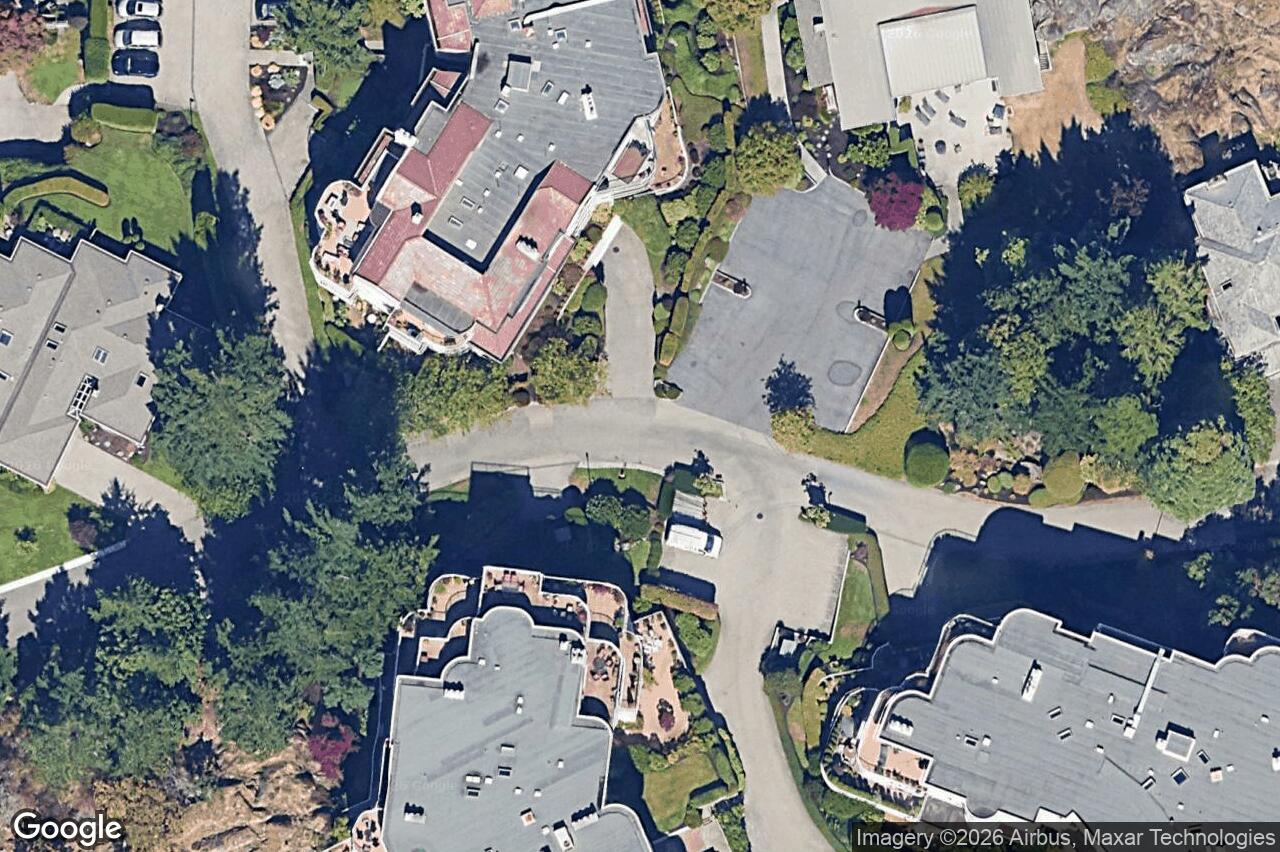 Aerial view of 603 – 2829 Arbutus Rd, Saanich