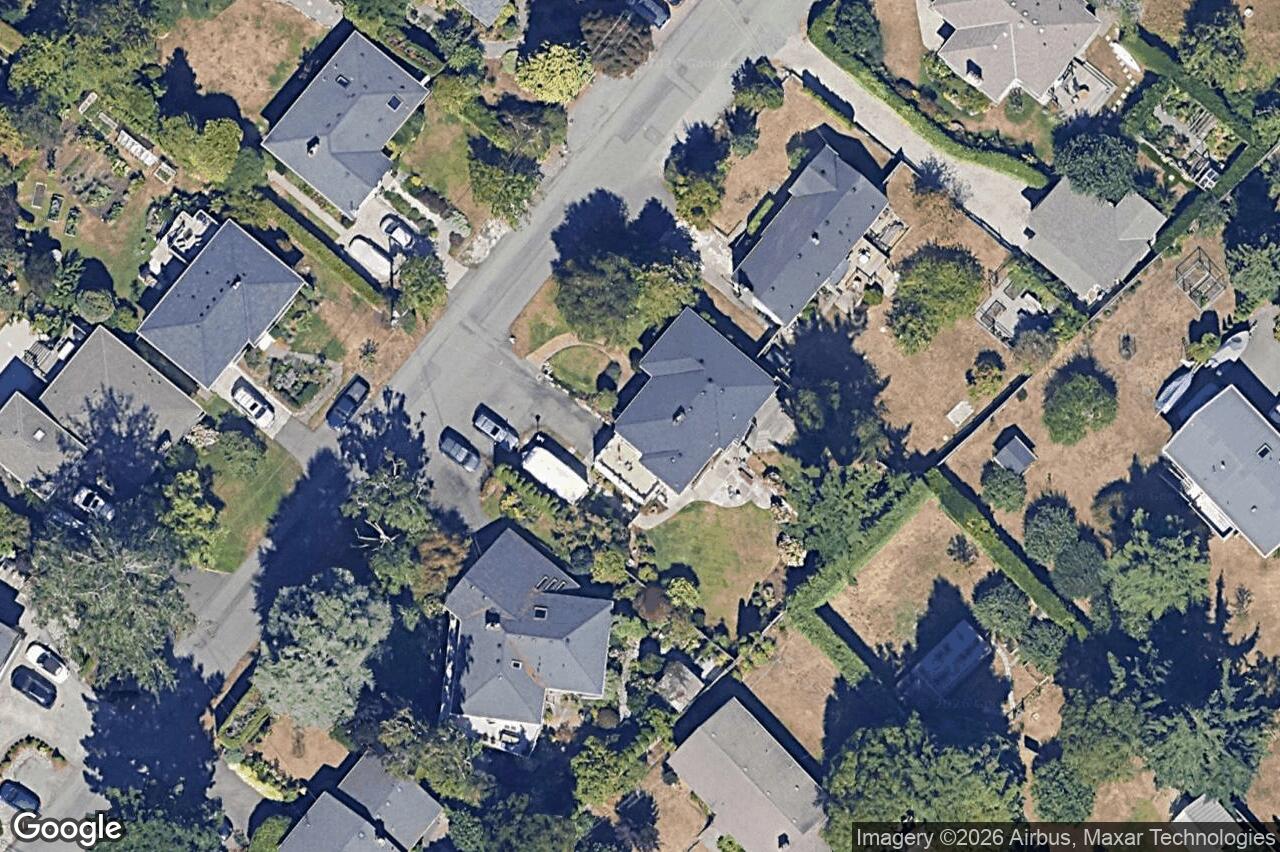 Aerial view of 3911 Dawe Rd, Saanich