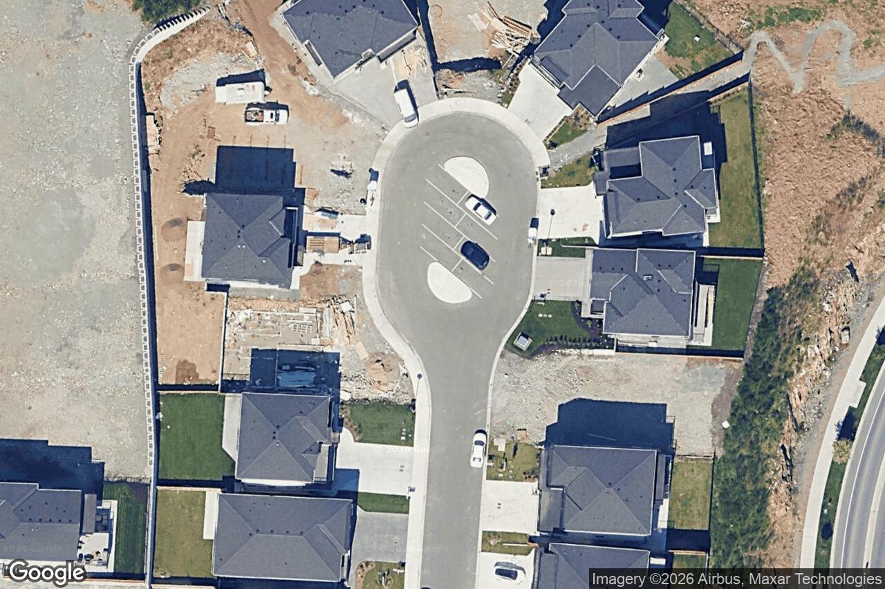 Aerial view of 3443 Caldera Crt, Langford