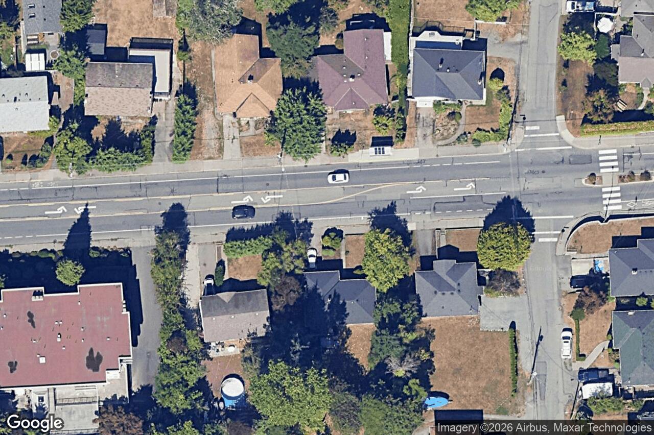 Aerial view of 202 – 1725 Cedar Hill Cross Rd, Saanich